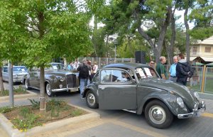 The finished 1962 VW Beetle made its first 'after the restoration' appearance during the '9th Concours d'Elegance PHILPA 2012'.