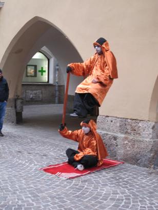 Innsbruck street scene: magic or hoax?