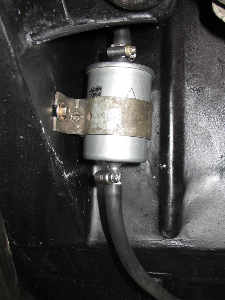 In addition, a heavy duty fuel filter was installed